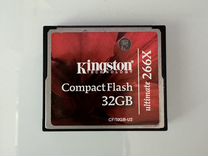 Карта памяти CF флэшка Compact Flash 32 Гб