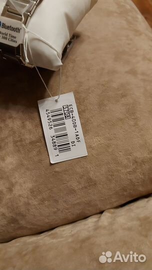 Мужские наручные часы casio edifice ecb-40db-1adf