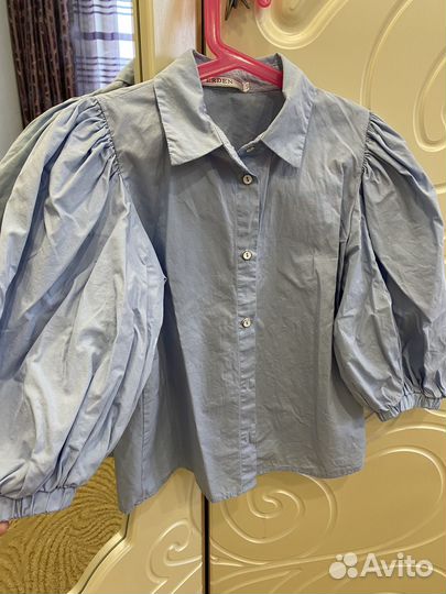 Блузка zara,рубашка,кофты 3 штуки,лот вещей