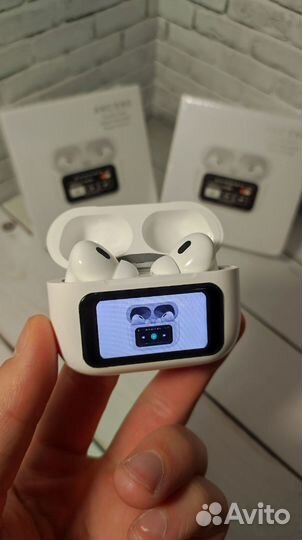 Наушники Airpods Pr0 2 c дисплеем Новинка