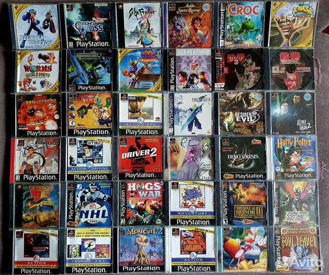 Диски на ps1