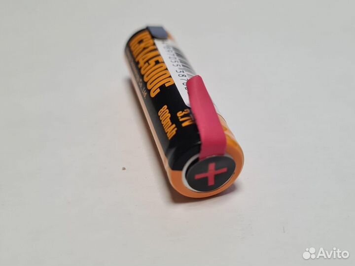 Аккумулятор ET ICR14500C-T 3.7В Li-Ion с выводами