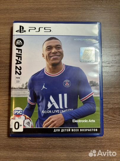 Fifa 22 ps5 диск