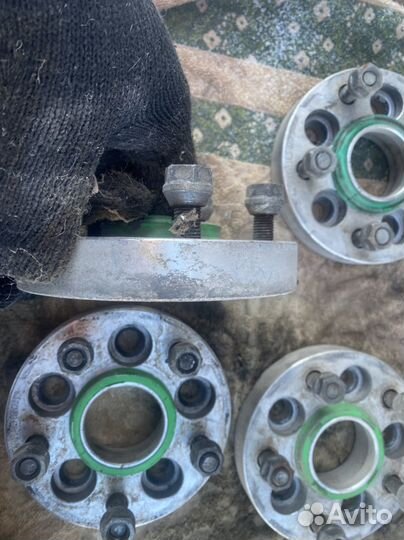 Проставки переходные 5/100на 5.114,3 2.5см