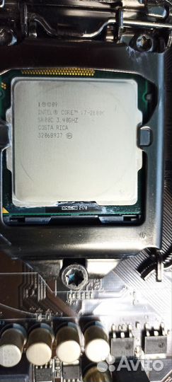 Материнская плата процессор i7 2600K 1155