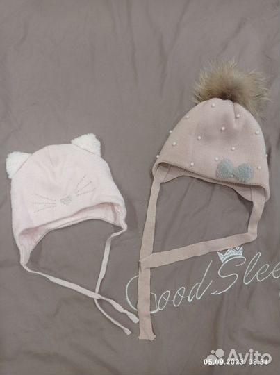 Шапки на девочку