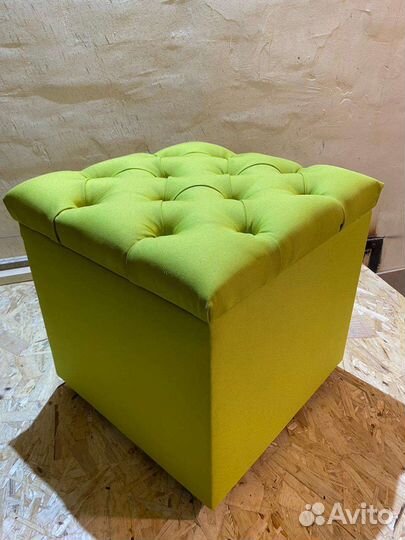 Банкетка пуфик с ящиком