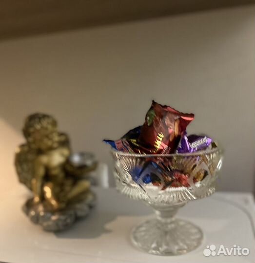 Креманка хрусталь СССР