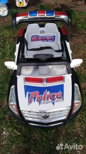 Детская машинка каталка на аккумуляторе