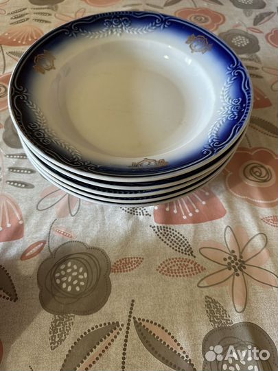 Блюда и тарелки советские