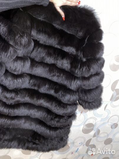 Шуба из песца