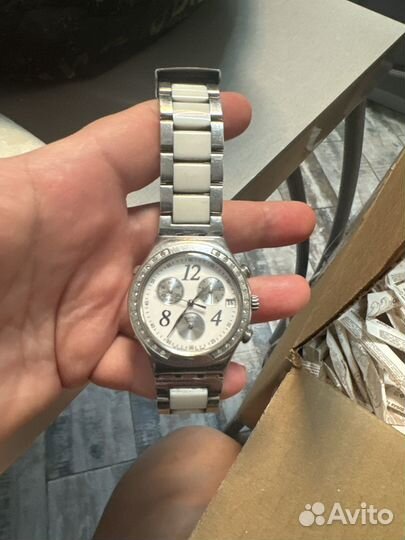 Часы Швецарские swatch женские бу