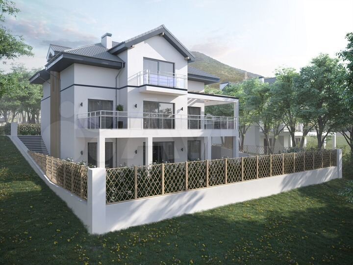 Коттедж 219 м² на участке 6,8 сот.