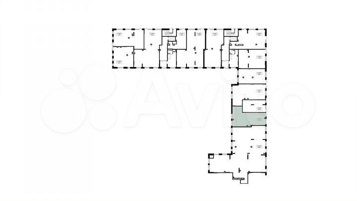 Продается торговое помещение, площадь 72.4 кв.м