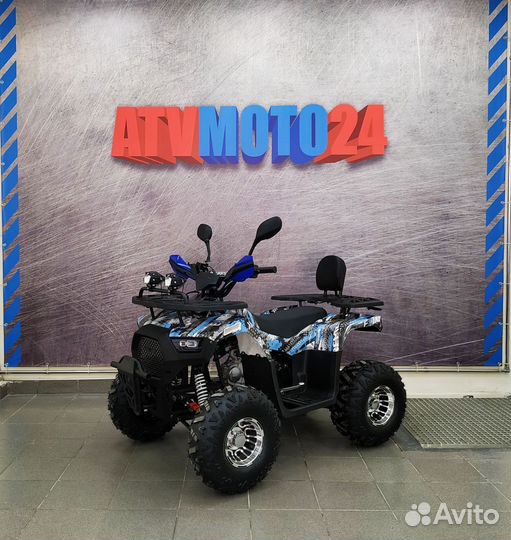 Квадроцикл Hummer 150 BIG (Синий) + MP3 плеер