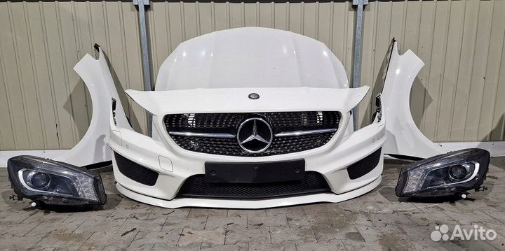 Бампер Передний Ноускат Mercedes-Benz CLA W117 AMG