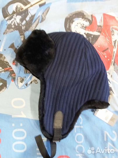 Шапка мужская вязанная