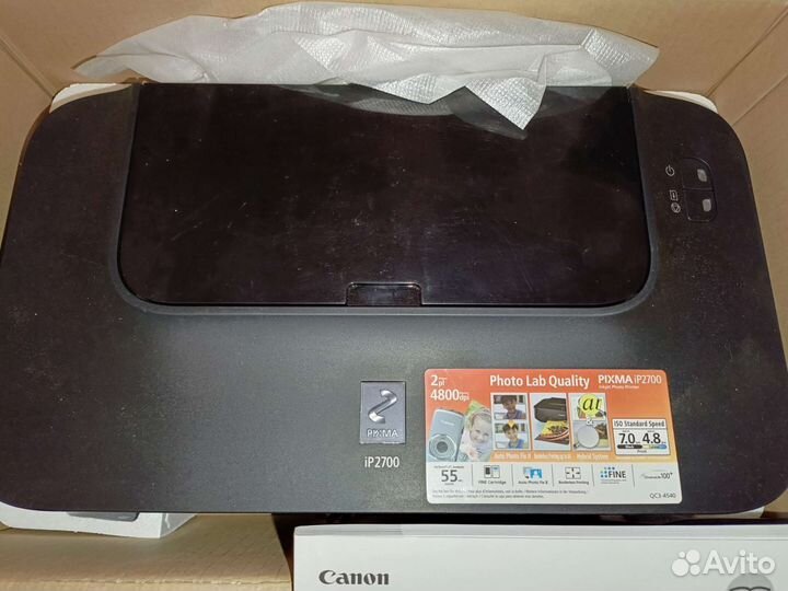 Цветной струйный мфу принтер с снпч Pixma ip2700
