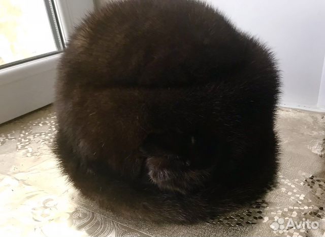 Шапка из меха норки