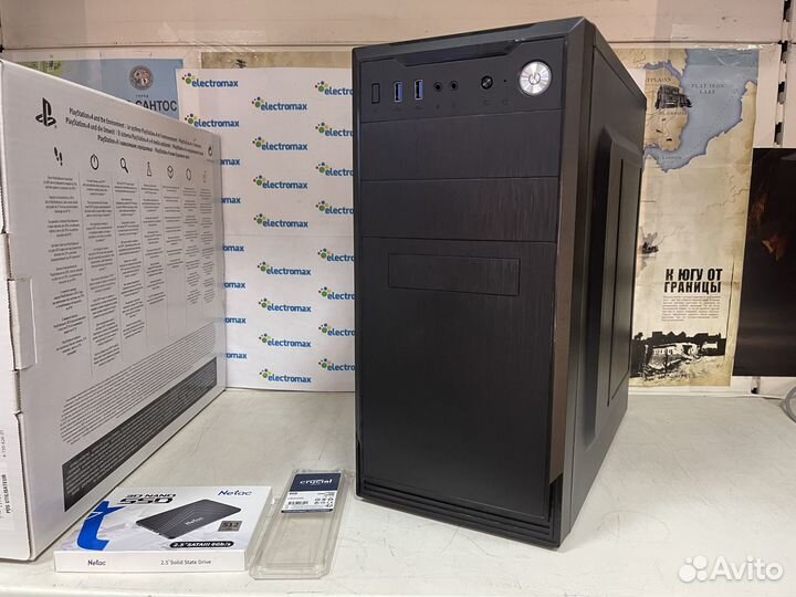 Пк для работы и игр Core i5-6400 / GT 1030 +16игр