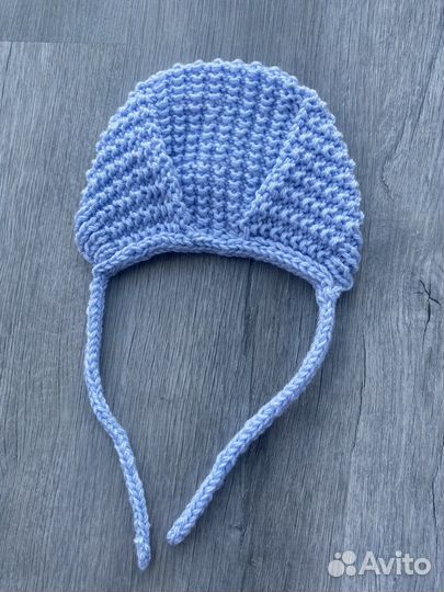 Детский плед + шапочка