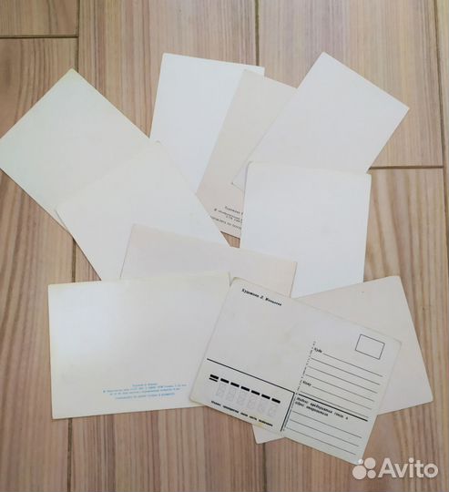 Открытки советские (чистые) СССР