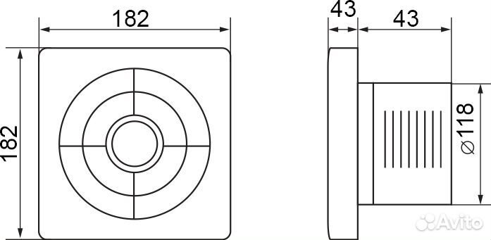 Вытяжной вентилятор Electrolux Slim eafs-120