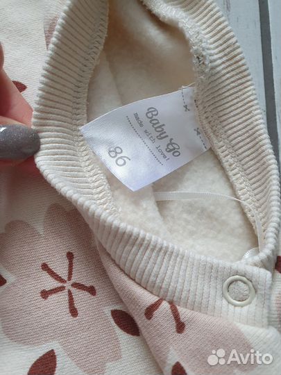 Детское платье на флисе