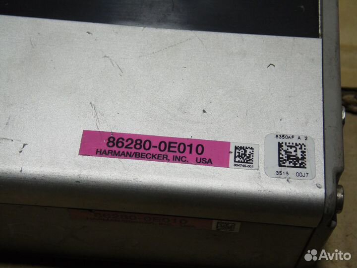 Аудио усилитель магнитолы Лексус рх 2