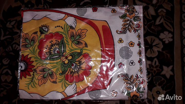 Набор для кухни. Фартук, прихватка,подставка. Лен