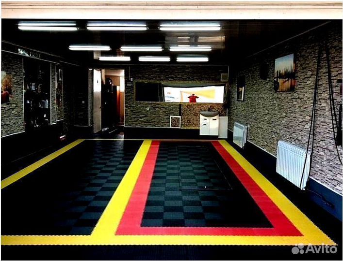 Плитка пвх для гаража и автосервиса