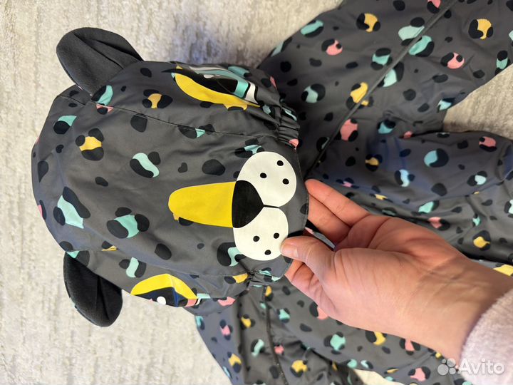 Зимний комбинезон для девочки крокид crockid