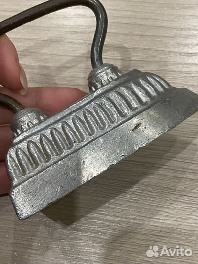Утюг старинный СССР маленький детский