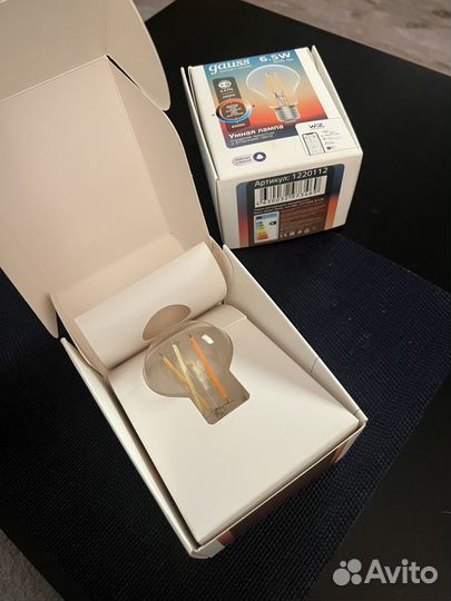 Умная лампочка яндекс e27