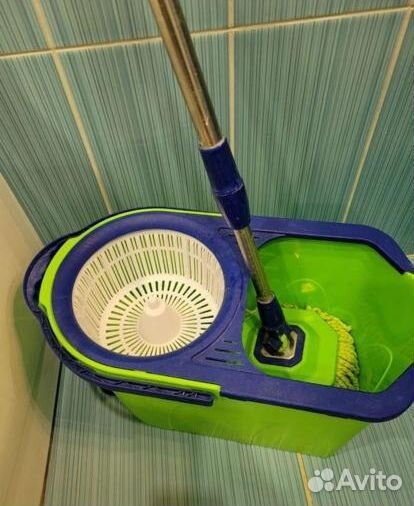 Швабра Greenway Turbo с ведром