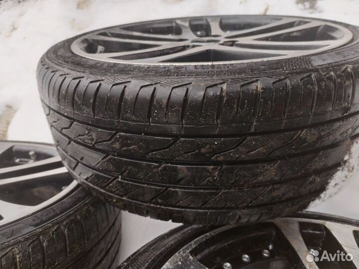 Диски рельсы r 17 с резиной 4/98