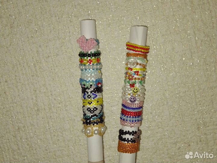 Кольцо из бисера