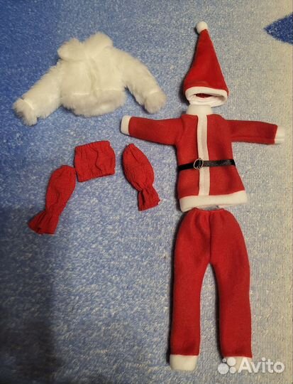 Новогодняя одежда для кукол