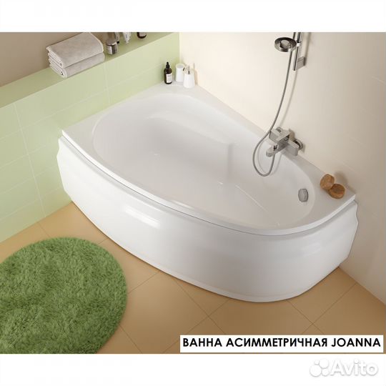 Ванна cersanit акриловая