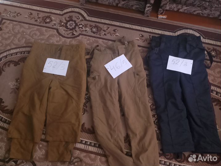 Штаны утепленные