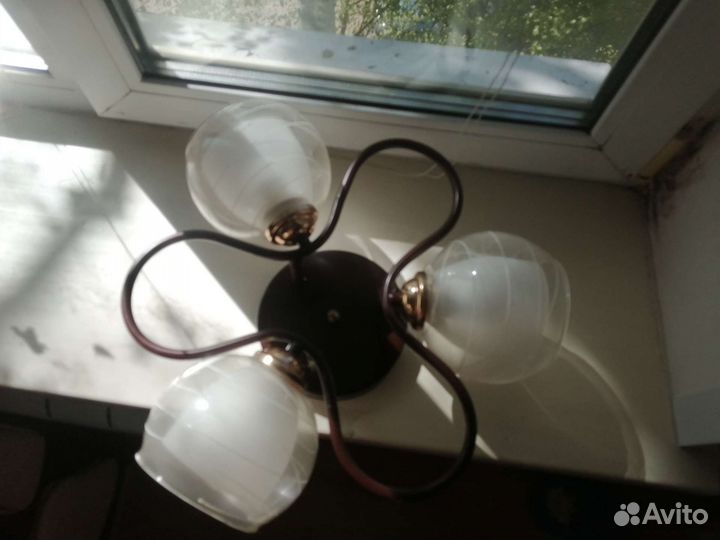 Люстра потолочная для кухни бу
