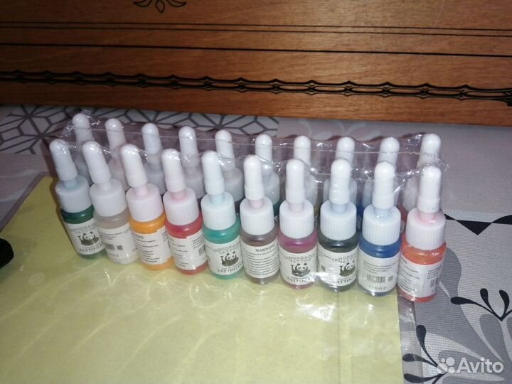 Новые тату машинки 4 шт. Набор на фото