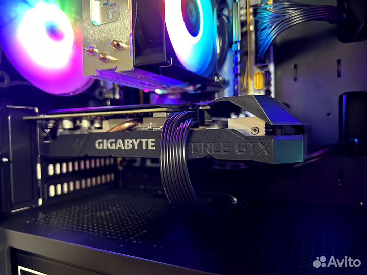 Игровой пк Intel 8 ядер/gtx1660s/16gb ddr4/ssd 1tb