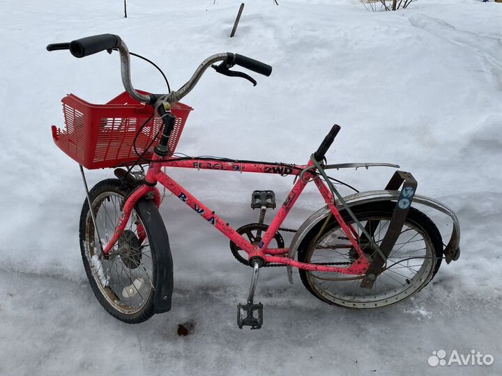 Велосипед с мотором запчасти