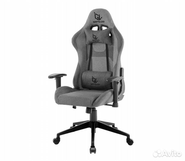 Новое кресло игровое gamelab penta ткань до 150 кг
