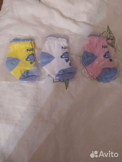 Носочки для новорожденного