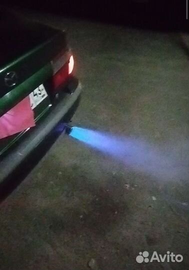 Насадка на глушитель с подсветкой