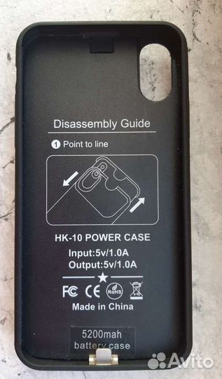 Чехол аккумулятор iPhone10
