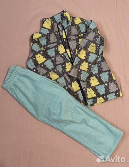 Флисовый костюм р 98