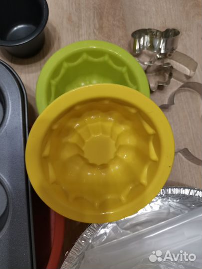 Формочки силиконовые и металлические для выпечки